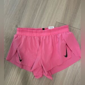 Pink Nike AeroSwift Shorts